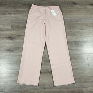 NEW Wayf Women's Pull On Pants‎ Office Feminine Coquette L Pink